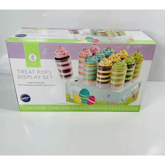 Treat Pops 12 pack with Stand from Wilton - Picture 1 of 4
